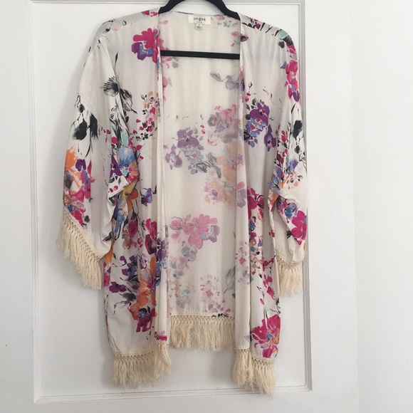 Umgee Other - Fringe detail kimono